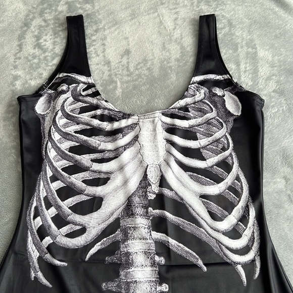 NWOT Blackmilk Ribs Black Dress ~ LIMITED Size Large - Picture 9 of 16